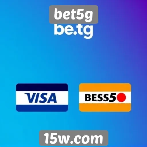 Métodos de pagamento aceitos pelo bet5g